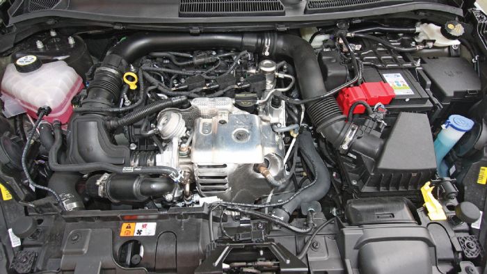 Ο συνήθης ύποπτος 1.600άρης turbo κινητήρας της Ford είναι η καρδιά του καυτού Fiesta ST.