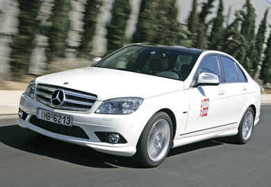 Mercedes c200 kompressor teste #4