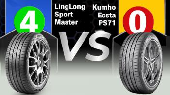 Test   18 :  LingLong  4-0  Kumho