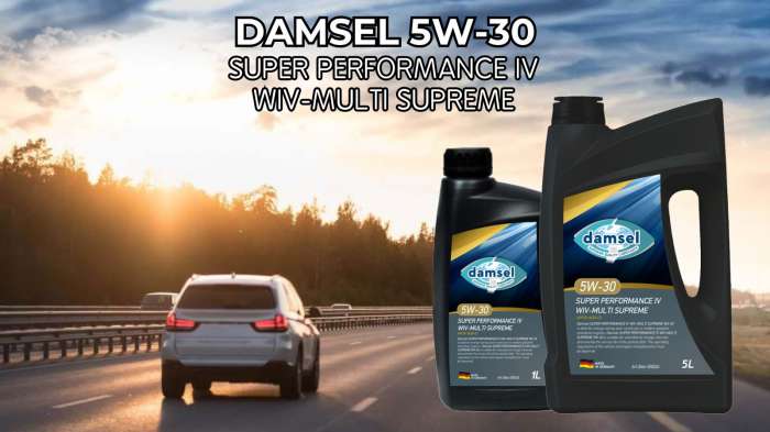 DAMSEL 5W-30 SUPER PERFORMANCE IV WIV-MULTI SUPREME 