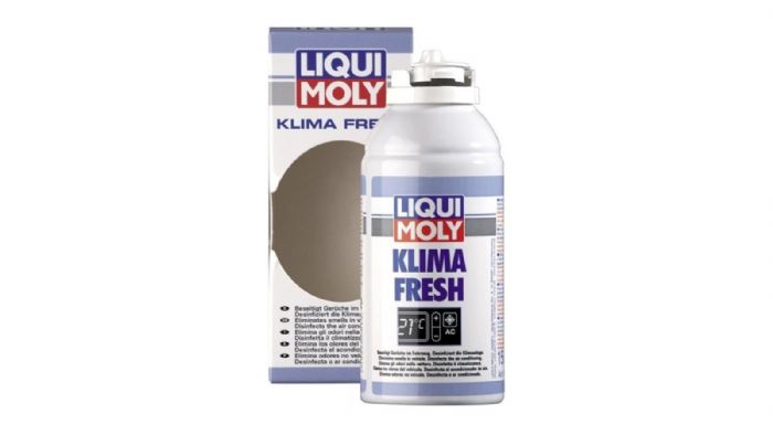 Με εύκολη χρήση, το καθαριστικό σπρέι A/C Liqui Moly, χρειάζεται μόλις 20 λεπτά για να αλλάξει τις οσμές και να φέρει φρεσκάδα στο εσωτερικό του αυτοκινήτου.