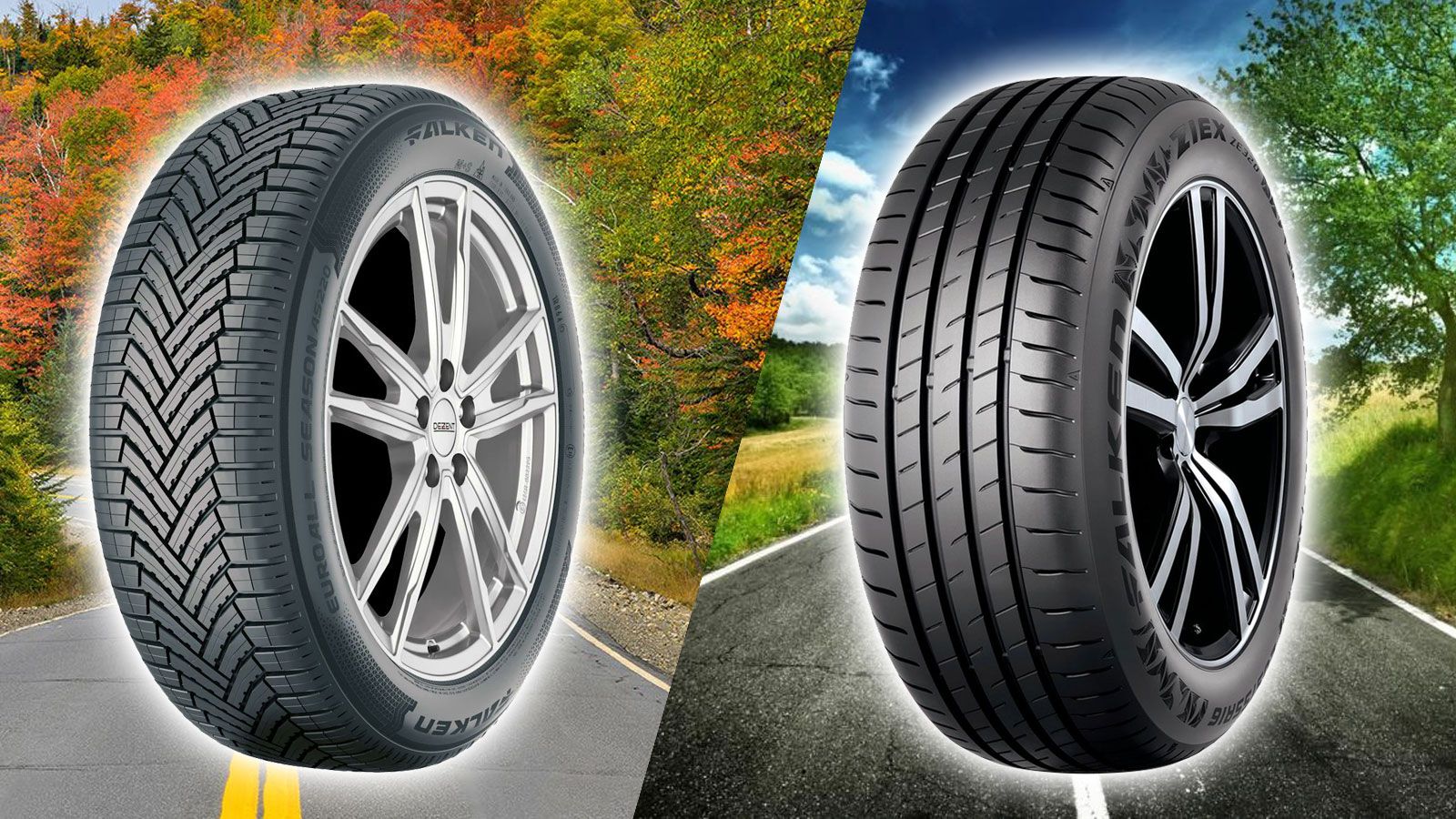 Ποιο ελαστικό της Falken αγοράζω - Θερινό Ziex ZE320 ή 4 εποχών Euroall Season AS220; | autotriti.gr