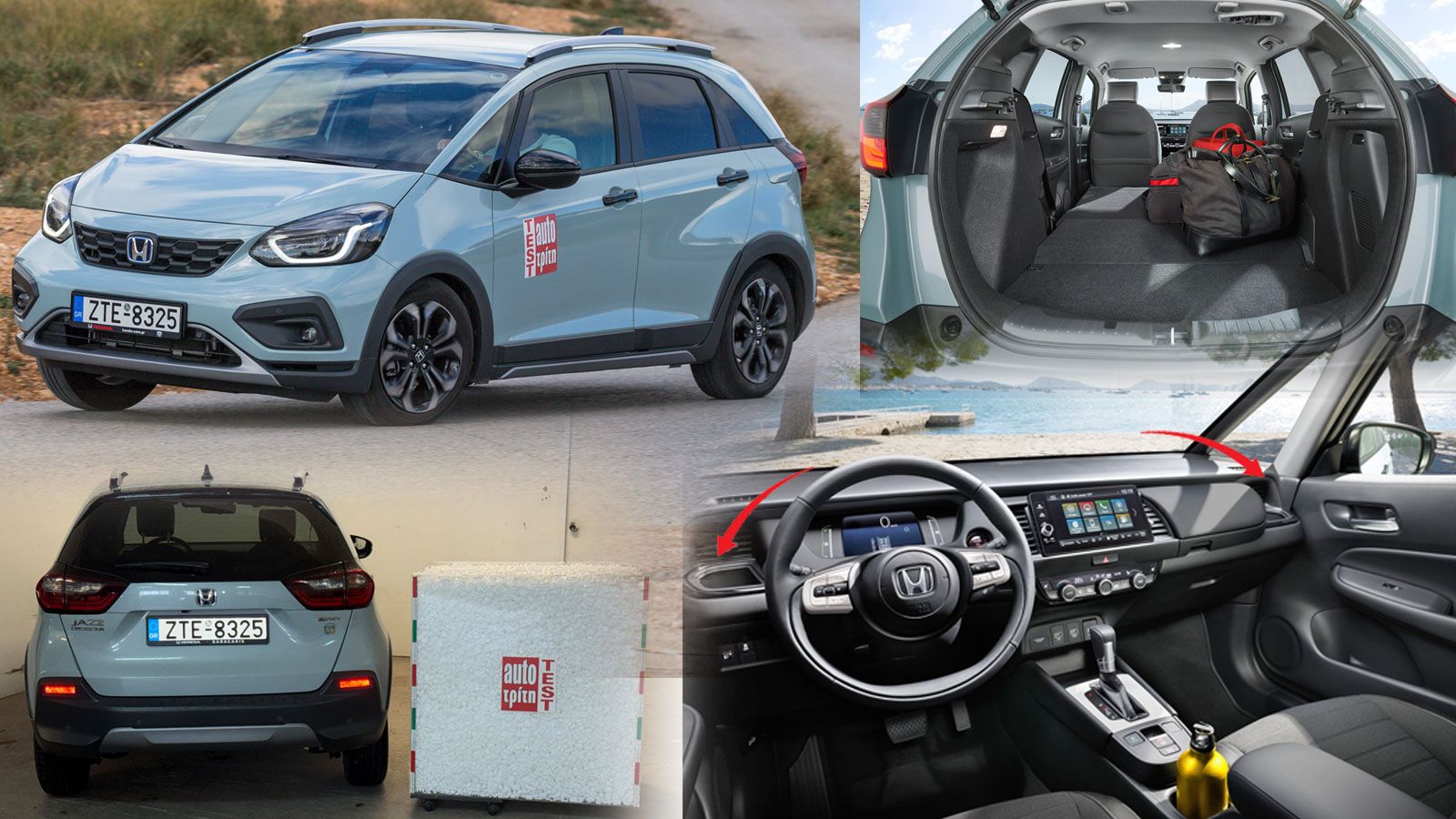 Γιατί το Honda Jazz Crosstar είναι ευρύχωρο για αποσκευές & επιβάτες;