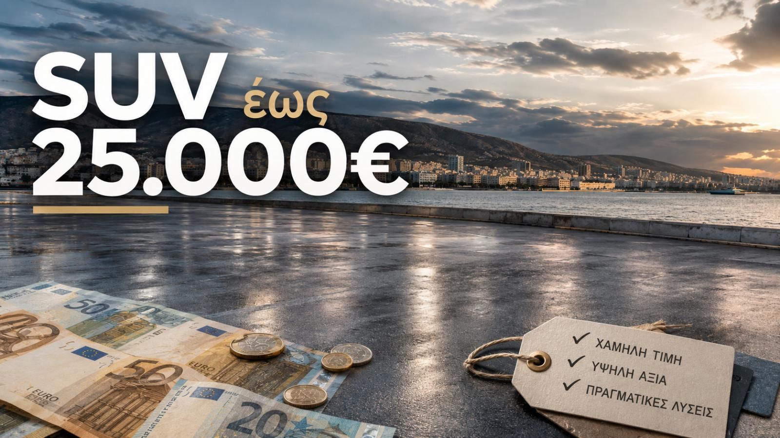 Νέες τιμές και εκδόσεις - «SUV έως 25.000 ευρώ: Τα 11 που αξίζουν σήμερα»