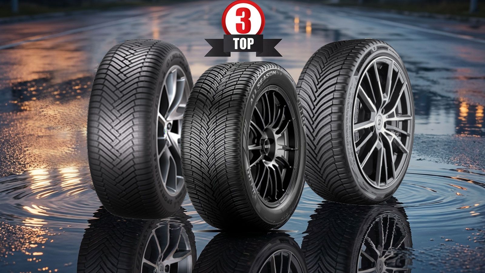 Τα καλύτερα 3 all season ελαστικά διάστασης 205/45 R17 στο φρενάρισμα σε βρεγμένο & στεγνό