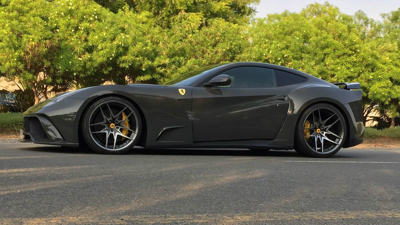 Ferrari f12 Berlinetta Novitec Rosso черный