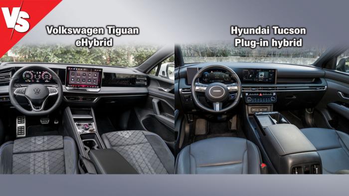 Hyundai Tucson  10   VW Tiguan   50  ; | Plug-in Hybrid  SUV