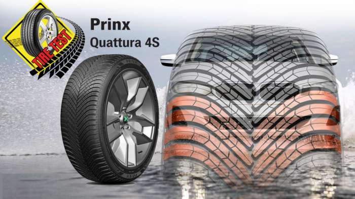 Test ελαστικών - Πόσο καλό είναι το all season Prinx Quattura 4S;