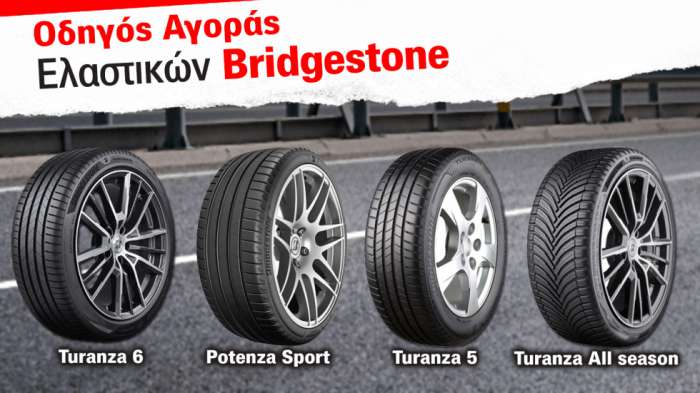 Οδηγός αγοράς καινούργιων ελαστικών - Bridgestone