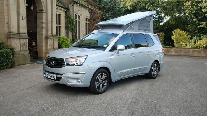 H SsangYong παρουσίασε το Tourist Camper, ένα campervan που έχει μήκος πάνω από 5 μέτρα και μεταξόνιο 3 μέτρων. 