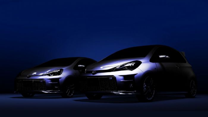 H Gazoo Racing έδωσε στη δημοσιότητα μια πρώτη εικόνα των δύο βελτιωμένων πρωτότυπων οχημάτων, στηρίζονται στα Toyota Yaris και Prius C.