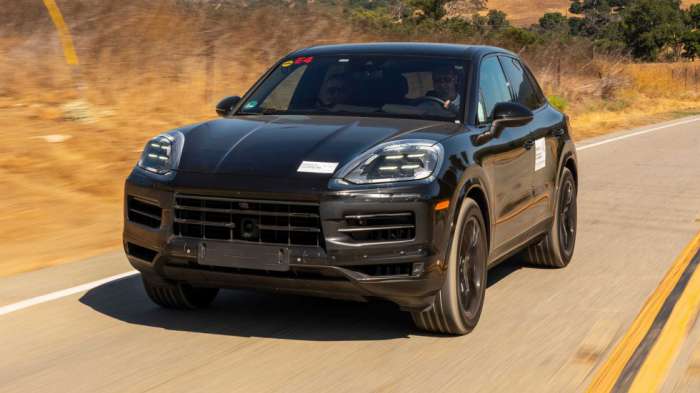 Δοκιμάζεται η νέα ηλεκτρική Porsche Cayenne - Θα βασιστεί στη Macan