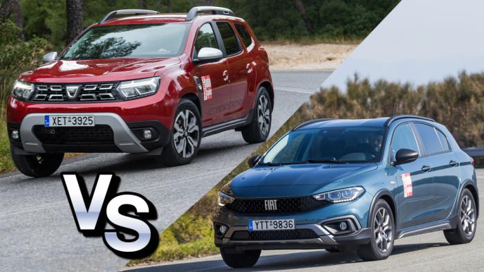 Dacia Duster Vs Fiat Tipo Cross 