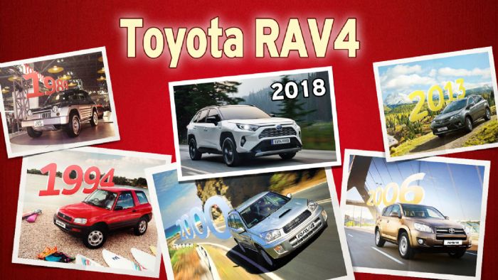 Toyota RAV4: Η ιστορία του «μπαμπά» των SUV 