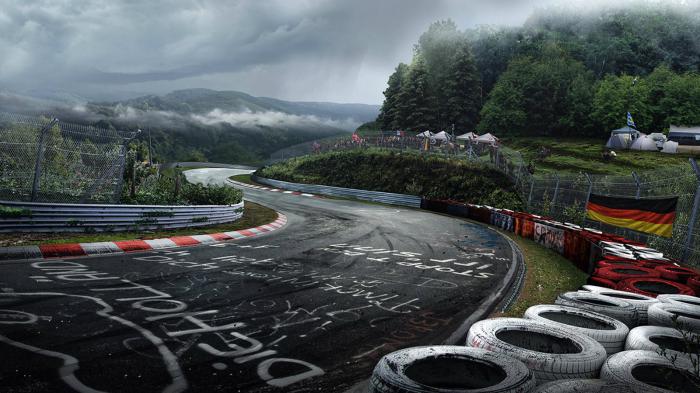 Το Νurburgring είναι η πίστα αυτή που τα αυτοκίνητα γίνονται θρύλοι, οι θαρραλέοι γίνονται ήρωες και οι απρόσεκτοι καταλήγουν στις μπαρίερες.