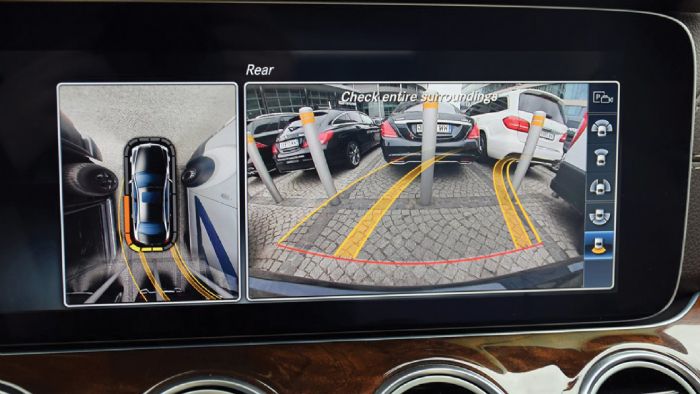 Με επιπλέον κάμερες στους πλευρικούς καθρέπτες, μπορείς να βλέπεις πανοραμικά το αυτοκίνητό σου.	
