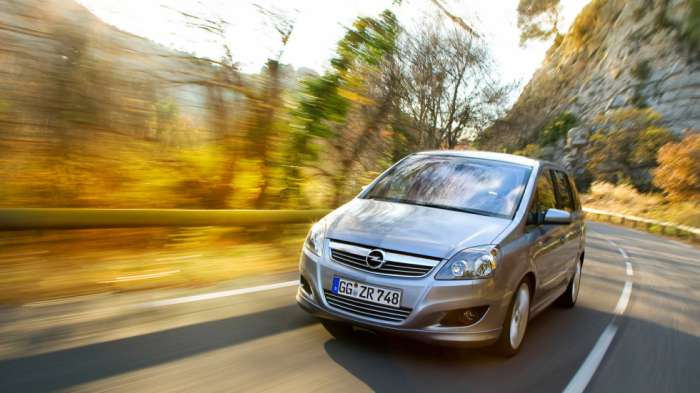 Opel Zafira 2005-2014: Ο μέσος όρος τιμών είναι επίσης 9.000 ευρώ