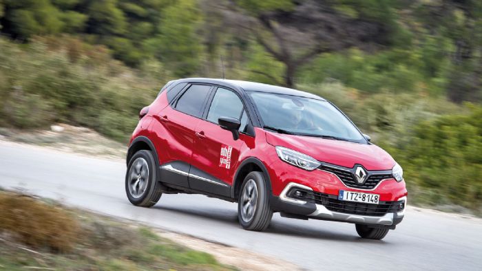 Τα 14.380 ευρώ που απαιτούνται για το Renault Captur είναι το χαμηλότερο ποσό για την συγκεκριμένη κατηγορία. 