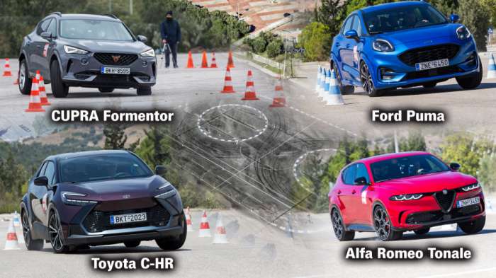 4 SUV που ευχαριστιέσαι οδήγηση: Tonale, Formentor, Puma & C-HR 