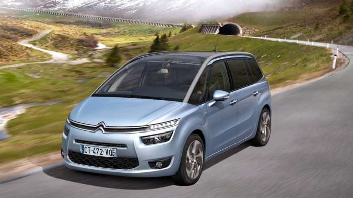 Citroen Grand C4 Picasso/Grand Spacetourer 2013-2022: Η μέση τιμή είναι 15.000 ευρώ