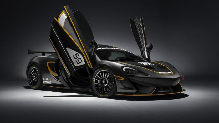 Η McLaren ετοιμάζει δύο αγωνιστικά μοντέλα, τις 570S Sprint και 570S GT4. Αμφότερα έχουν εξελιχθεί σε συνεργασία με το αγωνιστικό τμήμα της εταιρείας, αλλά και την CRS GT.