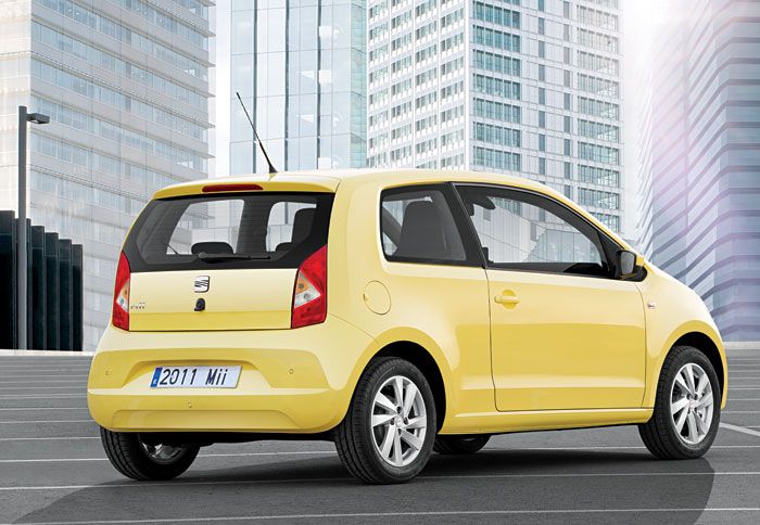 Το 3θυρο SEAT Mii θα είναι αυτό που θα μπει πρώτο στην αγορά, διαθέτοντας σωστές αναλογίες και συμπαθητική αισθητική.