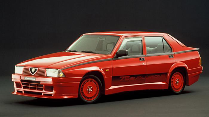 H Alfa Romeo 75 Turbo Evoluzione.