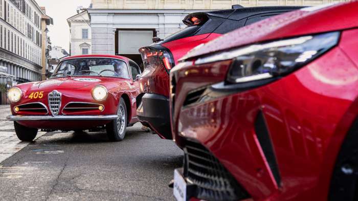 Το παρών στο 1000 Miglia δίνει και η Alfa Romeo χ.