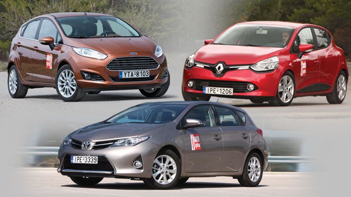 Τα σύγχρονα βενζινοκίνητα όπως τα Renault Clio, Ford Fiesta και Toyota Auris, διαθέτουν το πακέτο, που τους επιτρέπει να κινούνται γρήγορα και οικονομικά, όντας και προσιτά σε τιμή.