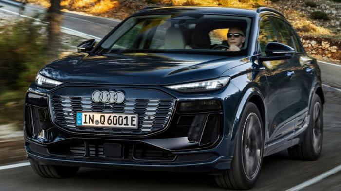 Ντεμπούτο για το νέο πισωκίνητο Audi Q6 e-tron με 326 άλογα 