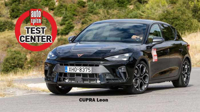 CUPRA Leon: Το ασφαλέστερο μικρομεσαίο στο AutoΤρίτη Test Center 