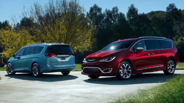 Αυτό είναι το νέο Chrysler Pacifica που θα «δανείσει» μέρη από το υβριδικό του σύστημα στην αντίστοιχη έκδοση της Maserati Levante.