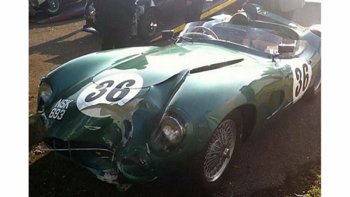 Η συγκεκριμένη Aston Martin DBR1, είναι σπάνια και είχε οδηγηθεί από τον Sir Stirling Moss.