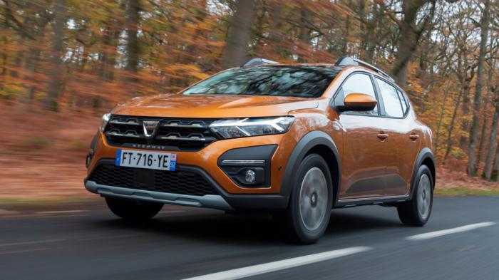 Dacia Sandero Stepway: Σε βενζίνη και LPG το crossover Sandero