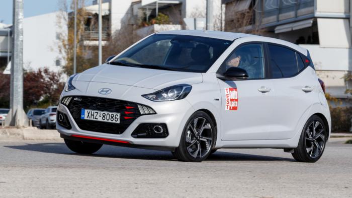 Δοκιμή: Hyundai i10 1,0T 90 PS N-Line 