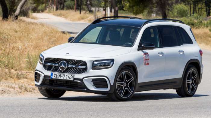 Δοκιμή: Mercedes GLB 220d 4MATIC | 4κίνητη SUVάρα με 1.200 χλμ. ανά γέμισμα 