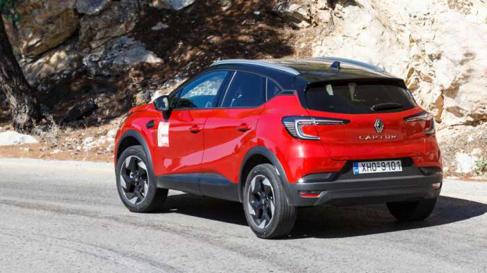 Το Renault Captur διατήρησε την ποιοτική του κύλιση, την απορροφητική του ανάρτηση και την αποτελεσματικότητά του εκτός δρόμου. 