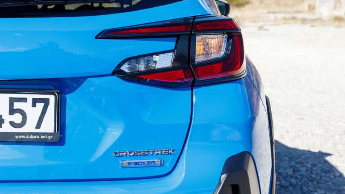 Το σουλούπι του Subaru Crosstrek δεν ξεφεύγει από αυτό του προκατόχου XV, αν και τα περισσότερα στοιχεία είναι νέα έχοντας όμως ακολουθήσει μια εξελικτική πορεία.