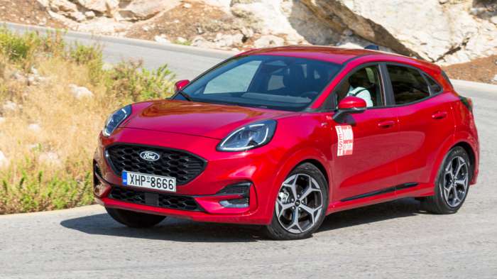 Δοκιμή: Ανανεωμένο Ford Puma mild hybrid με 125 άλογα και 23.650 ευρώ 