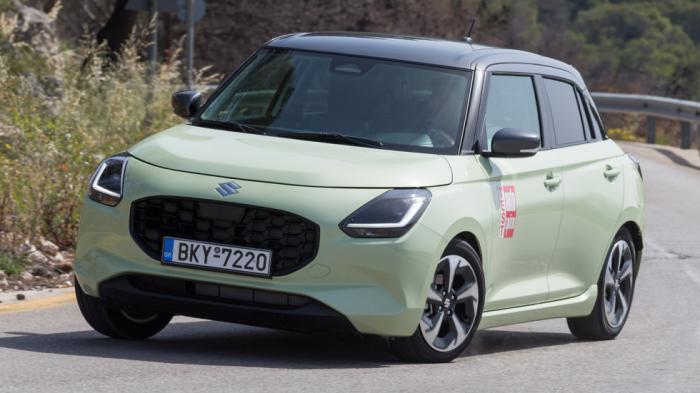 Δοκιμή: Νέο Suzuki Swift Hybrid με 82 ίππους 