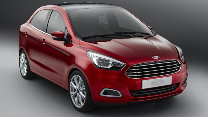 Το νέο Ford Figo θα παρουσιαστεί στην Ινδία και είναι ένα sedan concept που βασίζεται στο νέο πρωτότυπο Ka.