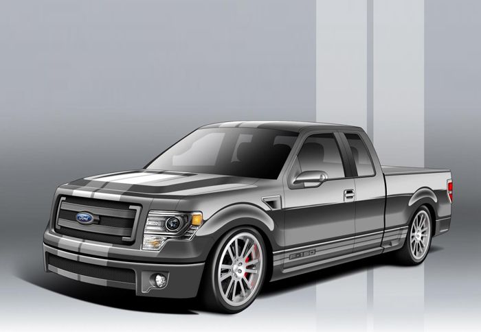 Το Ford F-150 FX2 Truckin Magazine είναι εμπνευσμένο από το Sport Super Cab, αλλά με μεγαλύτερους τροχούς και νέο πακέτο φρένων.