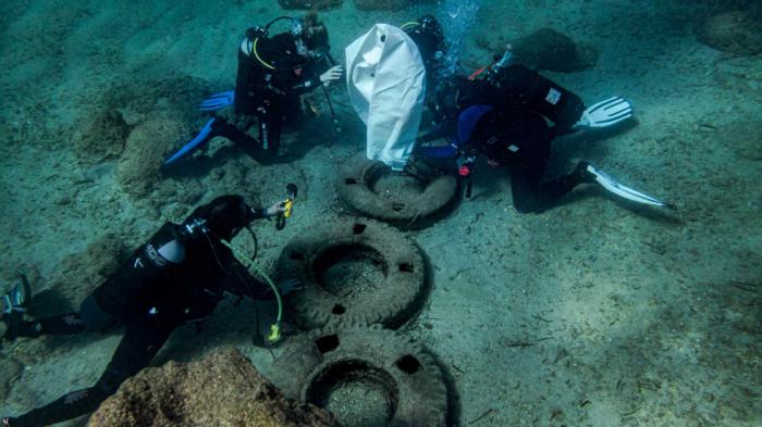 Ford Motor Ελλάς & Clean Ocean καθαρίζουν το βυθό της Υδρούσας 