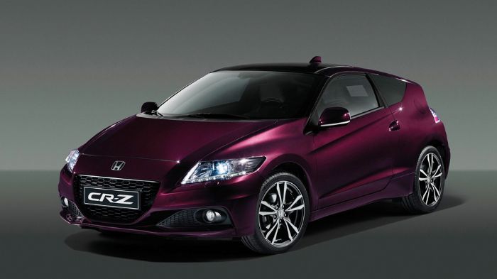 Το επόμενο Honda CR-Z (στη φωτό το παλιό) που αναμένεται το 2017, θα φέρει το 2λιτρο turbo μοτέρ του Type R, η ισχύς του οποίου αναμένεται να πέσει από τους 310 στους 285 ίππους.