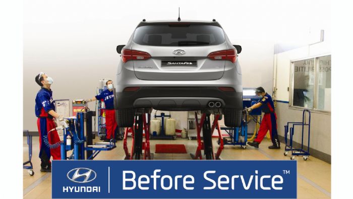 Σύμφωνα με το πρόγραμμα «Before Service», ο κάθε κάτοχος Hyundai μπορεί να επωφεληθεί από σημαντικές παροχές.