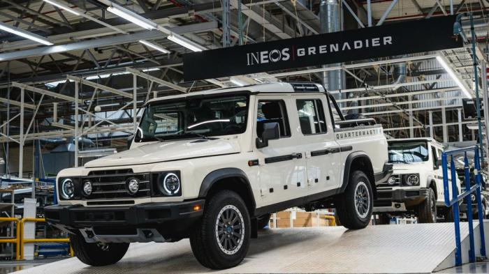 Ξεκίνησε η παραγωγή του Pick-Up Ineos Grenadier Quartermaster 