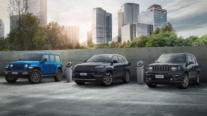 Τα 4 Plug-in hybrid μοντέλα της Jeep 