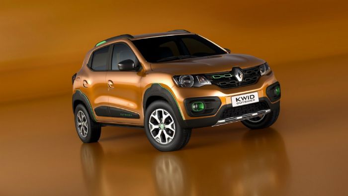 Το Kwid Outsider Concept μας δείχνει το πώς θα μοιάζει το μοντέλο παραγωγής που θα ξεκινήσει τις πωλήσεις του στη Βραζιλία του χρόνου.