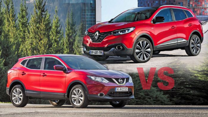 Kadjar vs Qashqai 