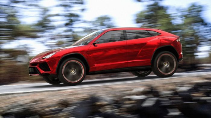 Επιβεβαιώθηκε πως η επερχόμενη Lamborghini Urus (στη φωτό το concept του 2012) θα διατίθεται με plug-in hybrid τεχνολογία και πως τα μελλοντικά μοντέλα της φίρμας θα υιοθετήσουν παρόμοια συστήματα.